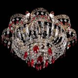 Люстра Камея Флора №4 красная в Магнитогорске