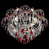 Люстра Камея Флора №4 красная в Магнитогорске