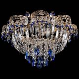 Люстра Камея Флора №4 синяя в Магнитогорске Люстра Камея Флора №4 синяя в Магнитогорске