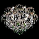 Люстра Камея Флора №4 зеленая в Магнитогорске