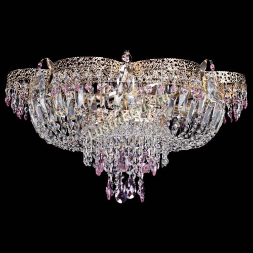 Люстра Камея Флора Журавлик №6 розовая в Магнитогорске Люстра Камея Флора Журавлик №6 розовая в Магнитогорске