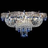 Люстра Камея Флора Журавлик №6 синяя в Магнитогорске