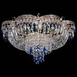 Люстра Камея Флора Журавлик №6 синяя в Магнитогорске