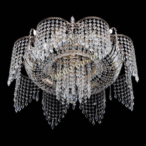 Люстра Камея лепестки в Магнитогорске Гусь Хрустальный