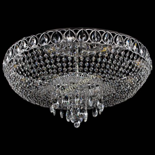 Люстра Капель 007 потолочная в Магнитогорске Гусь Хрустальный