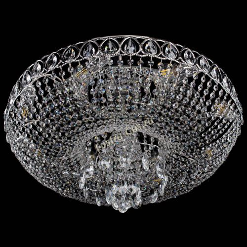 Люстра Капель 007 потолочная в Магнитогорске Гусь Хрустальный