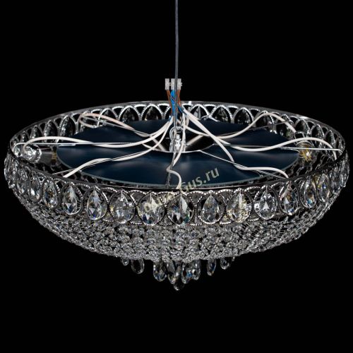 Люстра Капель 007 потолочная в Магнитогорске Гусь Хрустальный