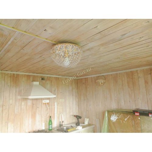 Люстра Капель №11 в Магнитогорске Гусь Хрустальный