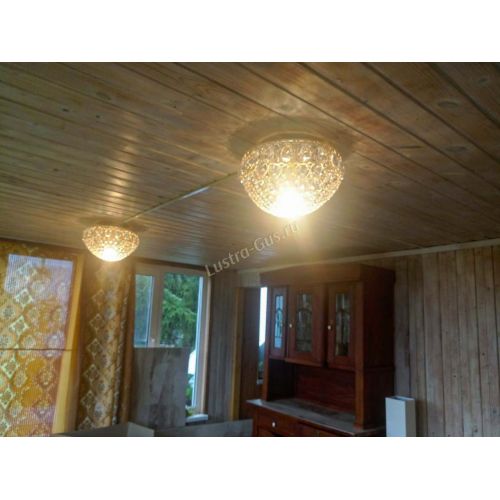 Люстра Капель №11 в Магнитогорске Гусь Хрустальный