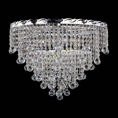 Люстра Капель №1 шар 30 в Магнитогорске Гусь Хрустальный