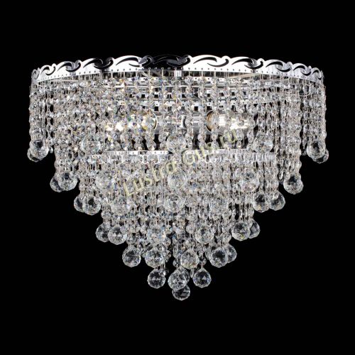 Люстра Капель №1 шар 30 в Магнитогорске Гусь Хрустальный