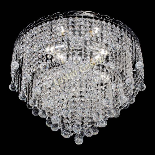 Люстра Капель №1 шар 30 в Магнитогорске Гусь Хрустальный