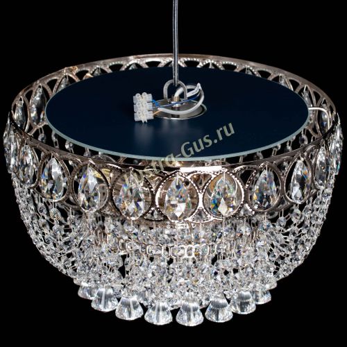 Люстра Капель №3  в Магнитогорске Гусь Хрустальный