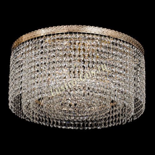 Люстра Милан капель оптикон в Магнитогорске Гусь Хрустальный