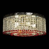 Люстра Капель оптикон №2 красная в Магнитогорске