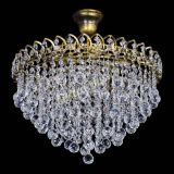 Люстра Капель Пирамида Шар 30 с подвесом под бронзу в Магнитогорске