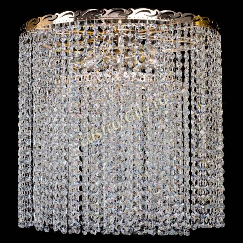 Люстра Капель цилиндр 5 ламп  в Магнитогорске Гусь Хрустальный