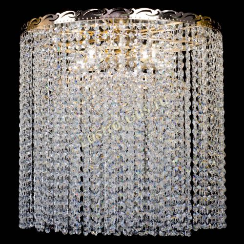 Люстра Капель цилиндр 5 ламп  в Магнитогорске Гусь Хрустальный