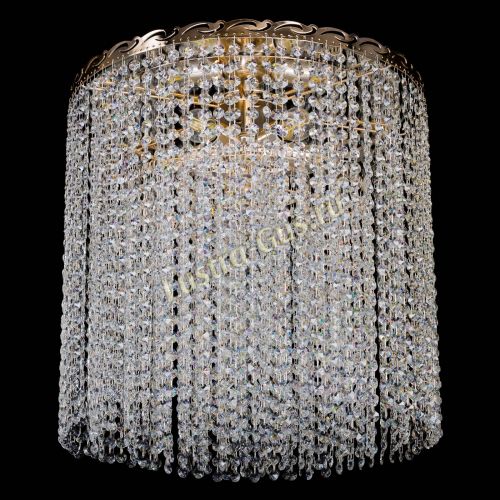 Люстра Капель цилиндр 5 ламп  в Магнитогорске Гусь Хрустальный