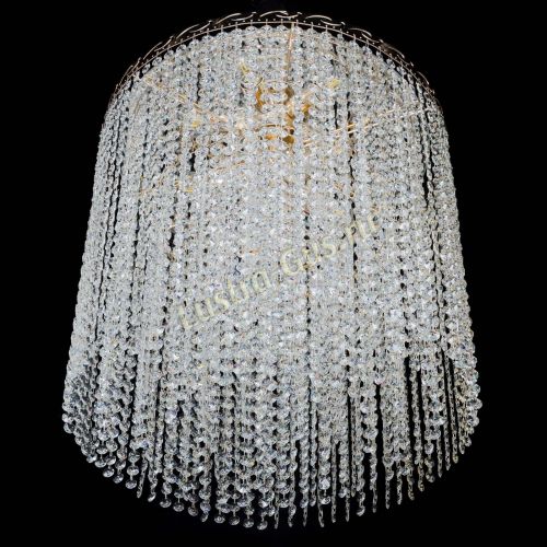 Люстра Капель цилиндр 5 ламп  в Магнитогорске Гусь Хрустальный