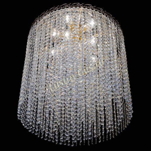 Люстра Капель цилиндр 5 ламп  в Магнитогорске Гусь Хрустальный