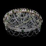 Люстра Каскад Ажур 700 мм зеленый в Магнитогорске