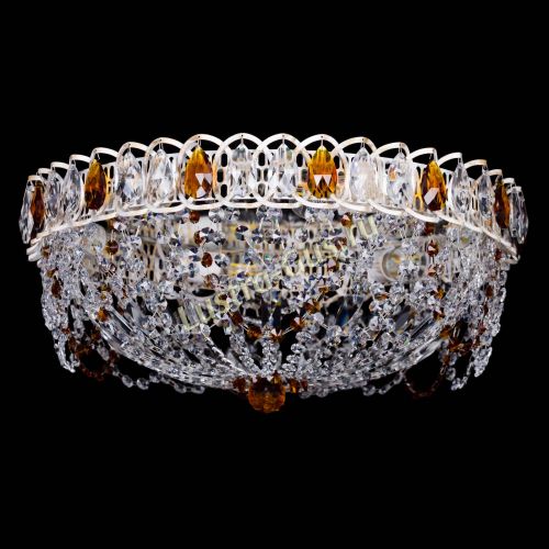 Люстра Каскад Ажур Чайная белая в Магнитогорске Люстра Каскад Ажур Чайная белая в Магнитогорске