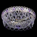 Люстра Каскад Ажур Фиолетовая белая в Магнитогорске Люстра Каскад Ажур Фиолетовая белая в Магнитогорске
