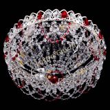 Люстра Каскад Ажур Красная белая в Магнитогорске Люстра Каскад Ажур Красная белая в Магнитогорске