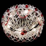 Люстра Каскад Ажур Красная белая в Магнитогорске Люстра Каскад Ажур Красная белая в Магнитогорске