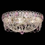 Люстра Каскад Ажур Розовая белая в Магнитогорске Люстра Каскад Ажур Розовая белая в Магнитогорске