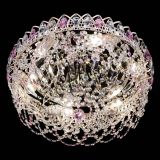 Люстра Каскад Ажур Розовая белая в Магнитогорске Люстра Каскад Ажур Розовая белая в Магнитогорске