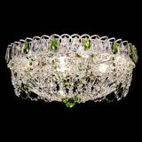 Люстра Каскад Ажур Зеленая белая в Магнитогорске Люстра Каскад Ажур Зеленая белая в Магнитогорске