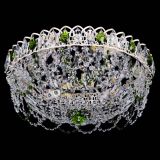 Люстра Каскад Ажур Зеленая белая в Магнитогорске Люстра Каскад Ажур Зеленая белая в Магнитогорске