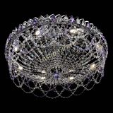 Люстра Каскад Ажур 700 мм фиолетовый в Магнитогорске