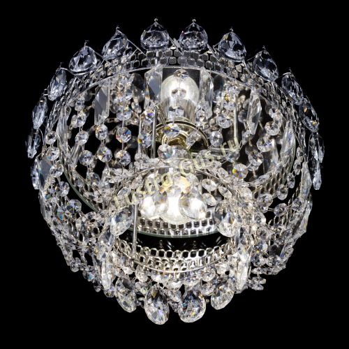 Люстра Катерина Корона журавлик - 1 лампа  в Магнитогорске Гусь Хрустальный