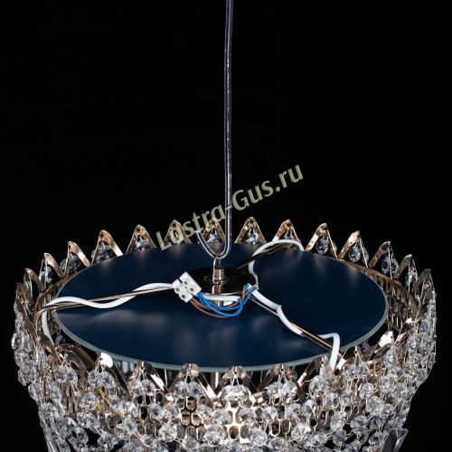 Люстра Катерина Корона 3 лампы в Магнитогорске Гусь Хрустальный