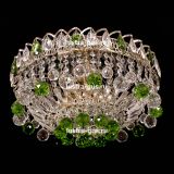 Люстра Катерина Шар Журавлик зеленая в Магнитогорске