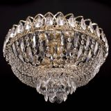 Люстра Катерина, диаметр 450 мм, цвет золото, Люстры Гусь Хрустальный Люстра Катерина, диаметр 450 мм, цвет золото, Люстры Гусь Хрустальный