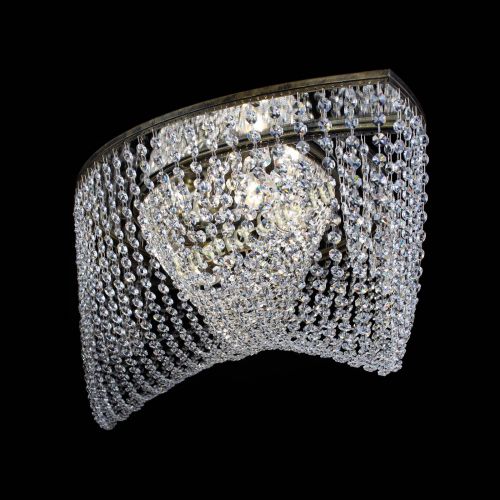 Люстра Хрустальная Волна под бронзу в Магнитогорске Гусь Хрустальный