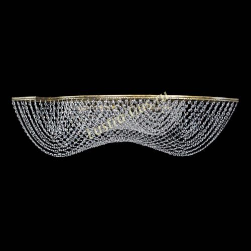 Люстра Хрустальная Волна под бронзу в Магнитогорске Гусь Хрустальный