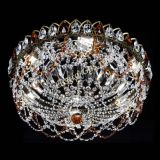 Люстра Хрустальный Каскад Ажур под бронзу Чайная в Магнитогорске