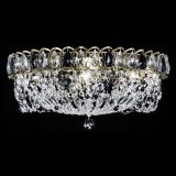 Люстра Хрустальный Каскад Ажур под бронзу Черная в Магнитогорске