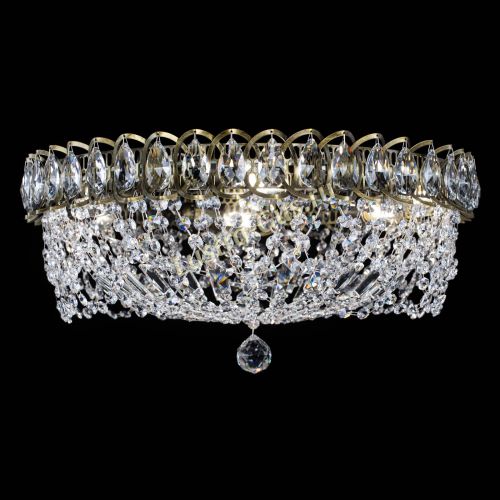 Люстра Хрустальный Каскад Ажур под бронзу в Магнитогорске Гусь Хрустальный