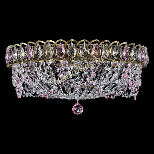 Люстра Хрустальный Каскад Ажур под бронзу Розовая в Магнитогорске Люстра Хрустальный Каскад Ажур под бронзу Розовая в Магнитогорске