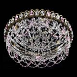 Люстра Хрустальный Каскад Ажур под бронзу Розовая в Магнитогорске Люстра Хрустальный Каскад Ажур под бронзу Розовая в Магнитогорске