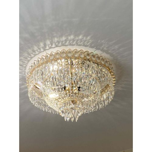 Люстра Хрустальный Каскад Перо в Магнитогорске Гусь Хрустальный