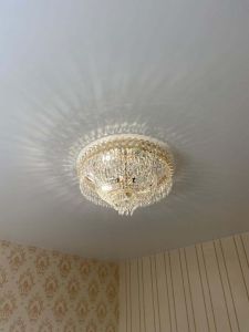 Люстра Хрустальный Каскад Перо в Магнитогорске отзыв и фото покупателя