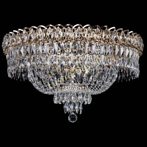 Люстра Хрустальный Каскад Перо в Магнитогорске Гусь Хрустальный