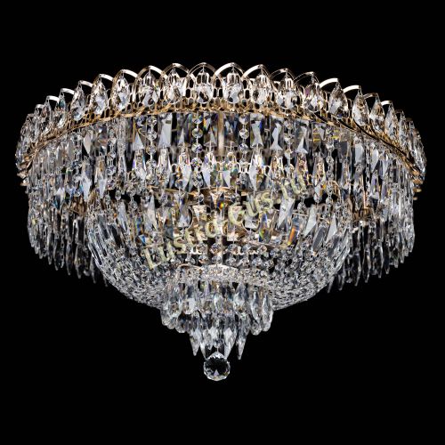 Люстра Хрустальный Каскад Перо в Магнитогорске Гусь Хрустальный